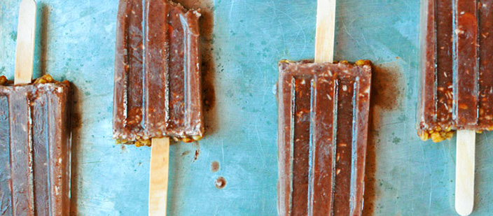  Protein Fudgesicles- clean eating snacks