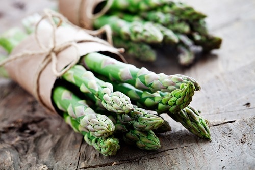 Asparagus for low calorie intake