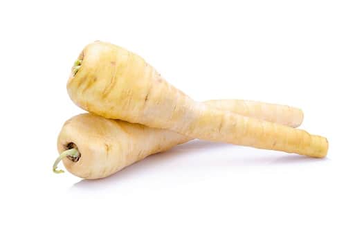 parsnips as low calorie food 