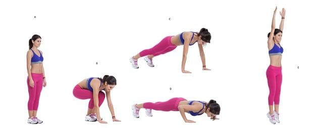 burpees for burning belly fat