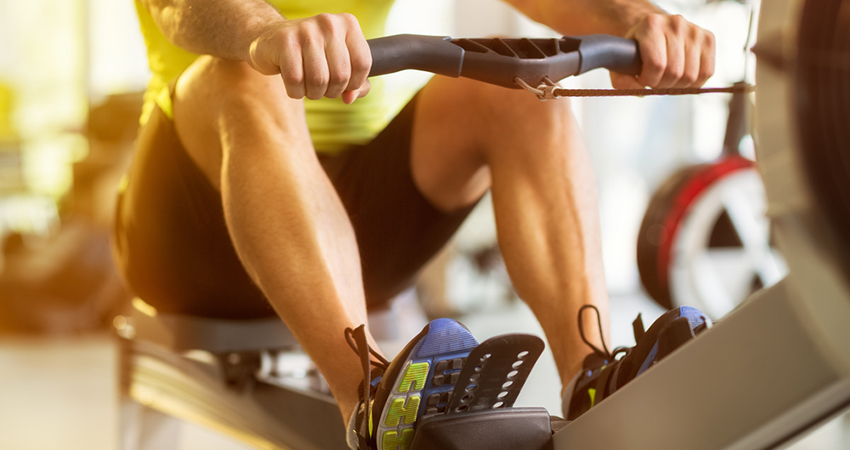 rowing workouts to burn calories