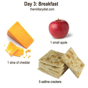 3 day military diet- day 3 breakfast